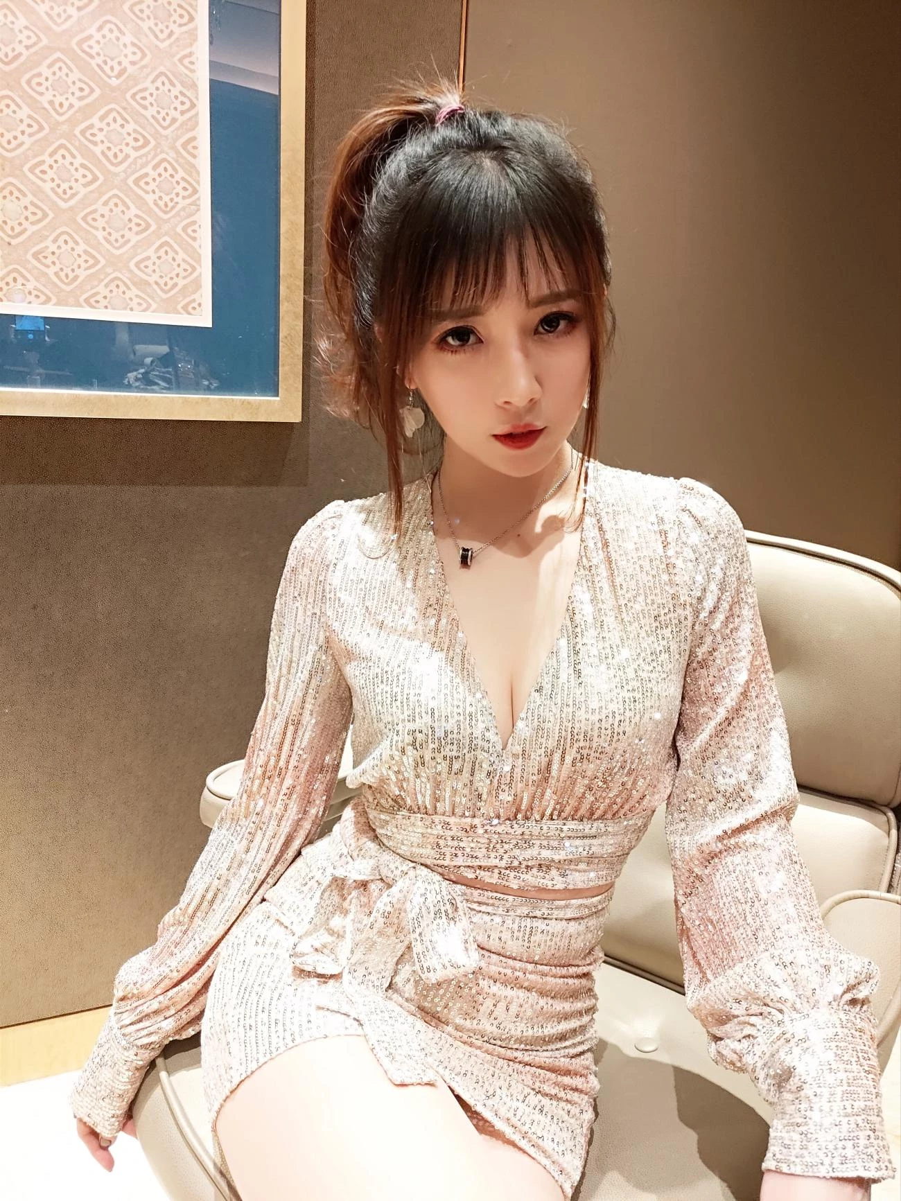 小女巫露娜 亮片裙肉丝(17)