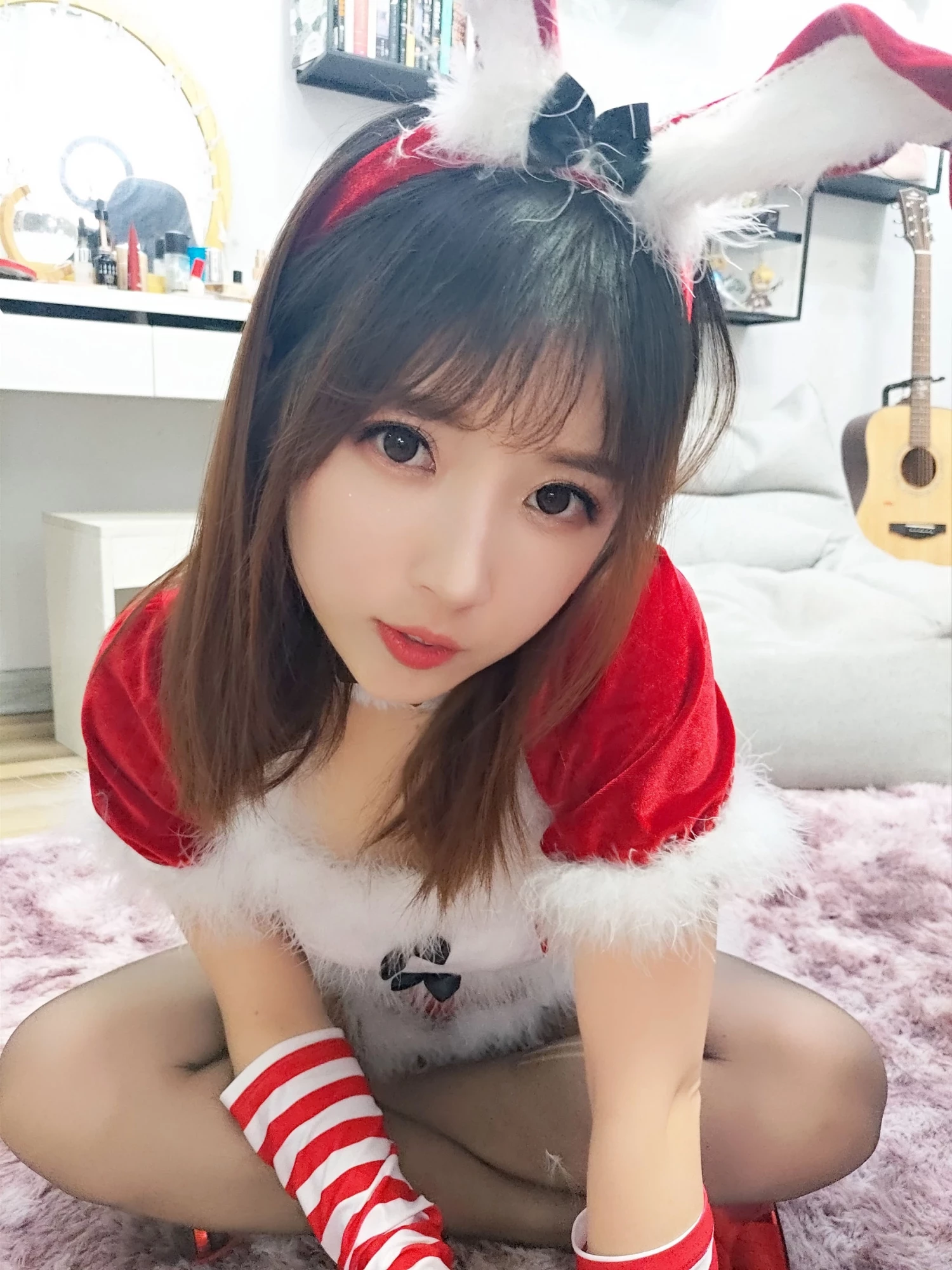 斗鱼主播小女巫露娜 - 圣诞装
