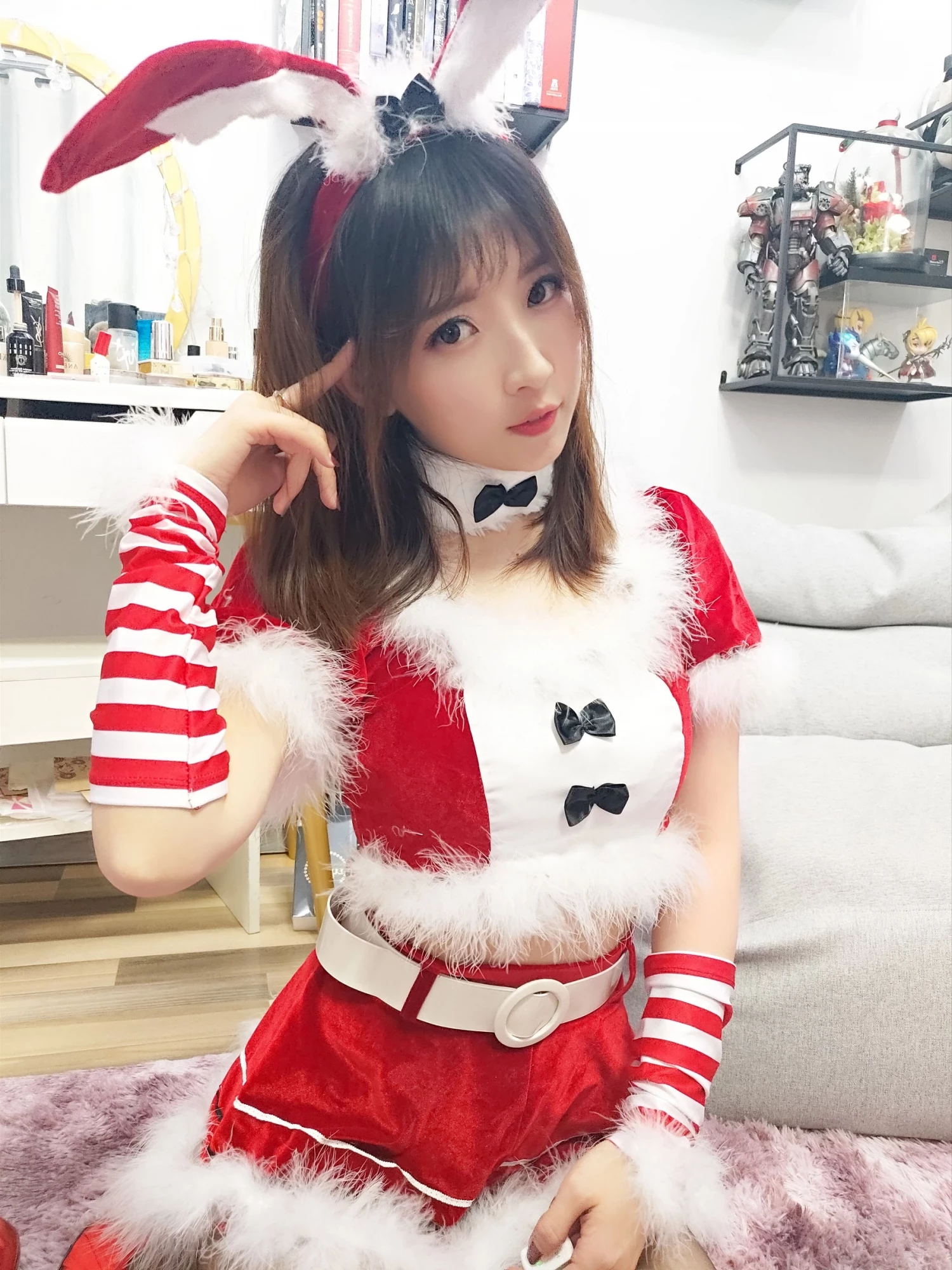 斗鱼主播小女巫露娜 - 圣诞装(6)