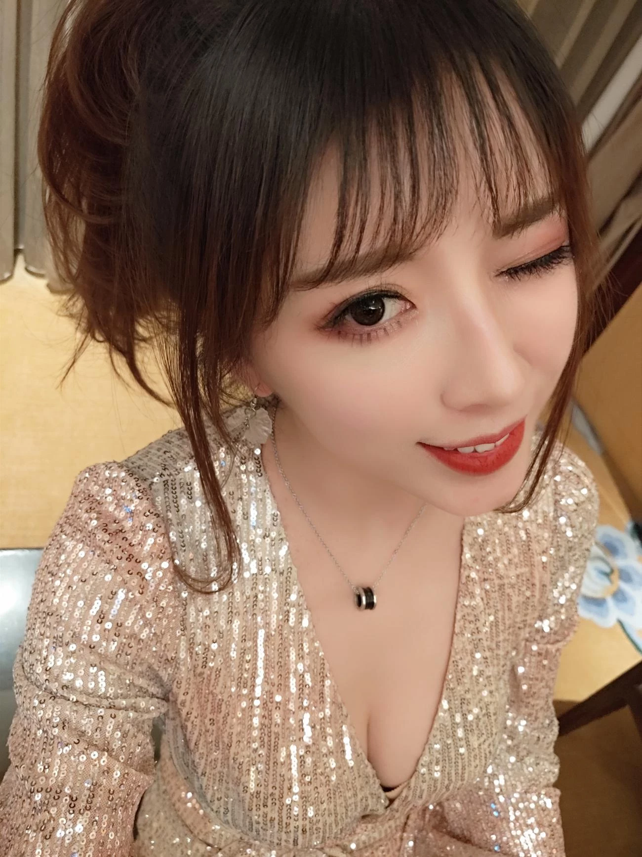 小女巫露娜 亮片裙肉丝(10)