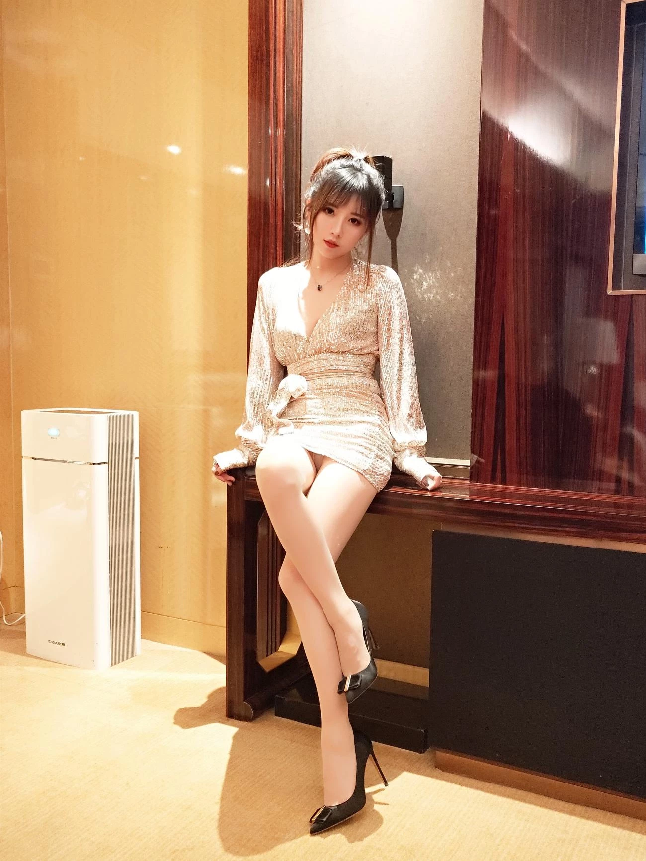 小女巫露娜 亮片裙肉丝(21)