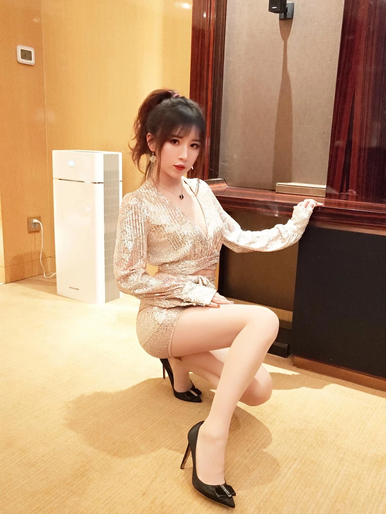 小女巫露娜 亮片裙肉丝(22)