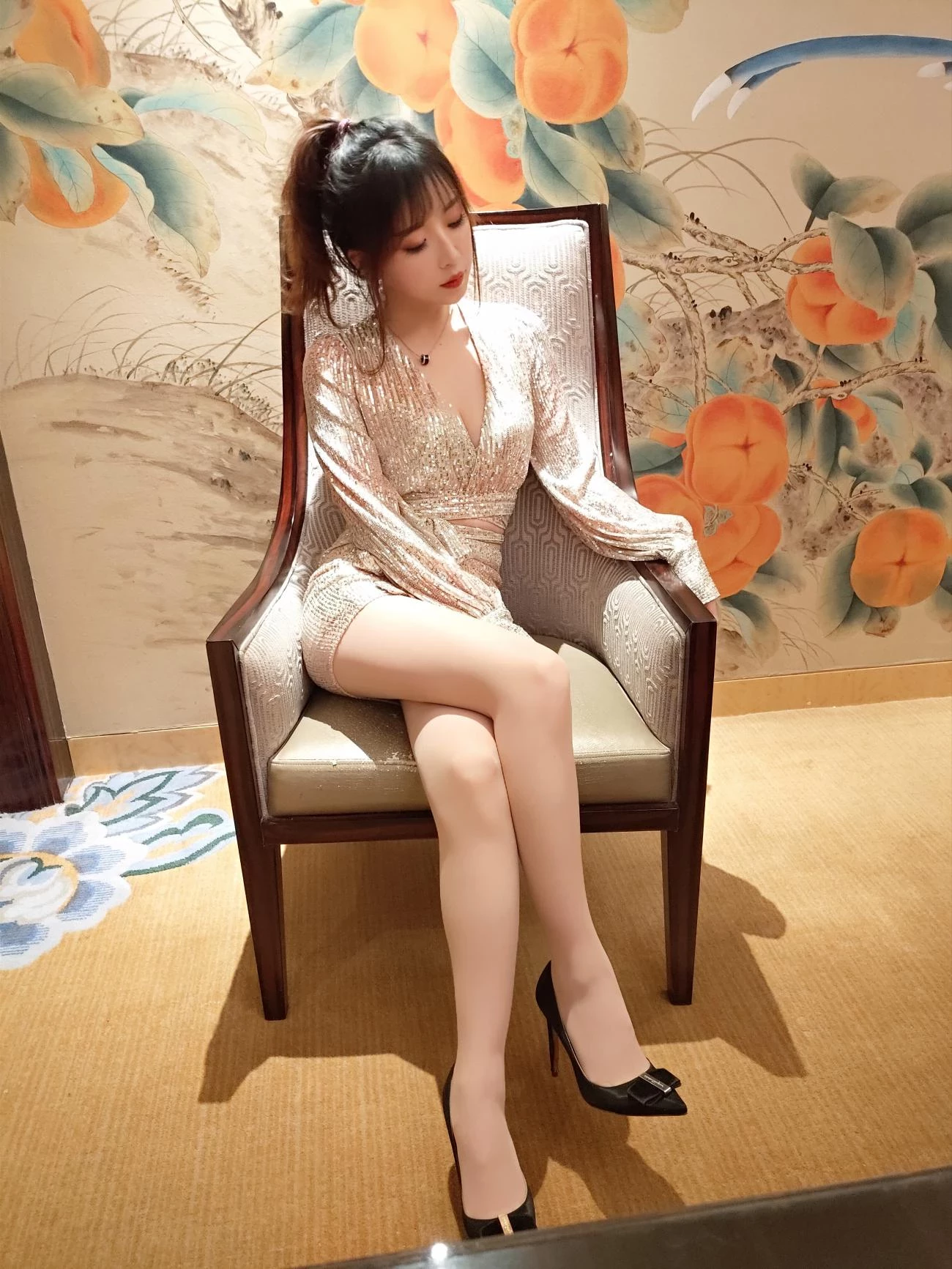 小女巫露娜 亮片裙肉丝(6)
