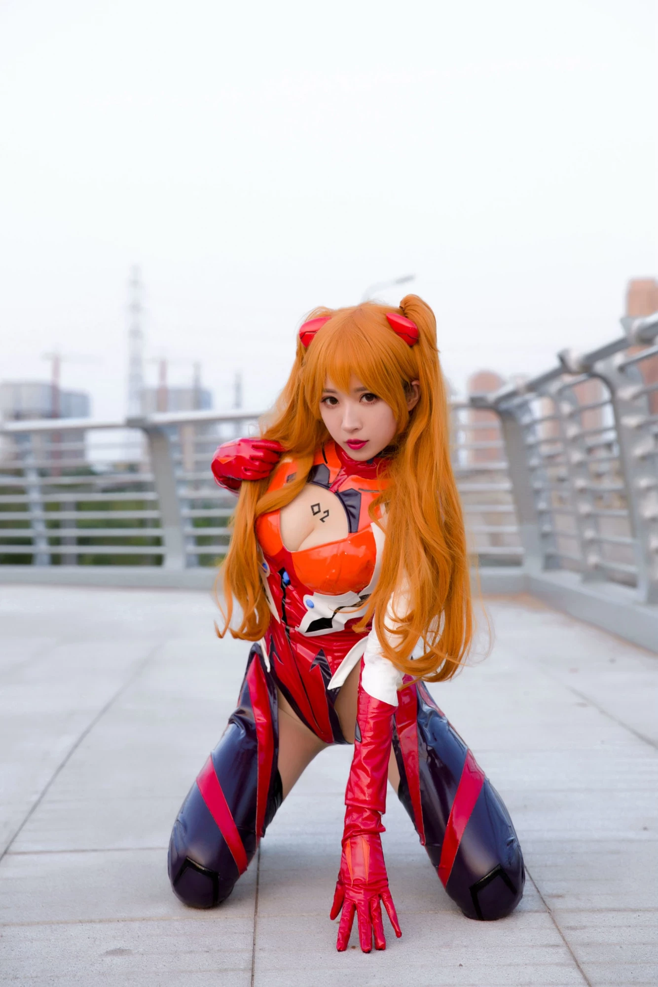 斗鱼主播小女巫露娜 – 明日香油亮款(27)