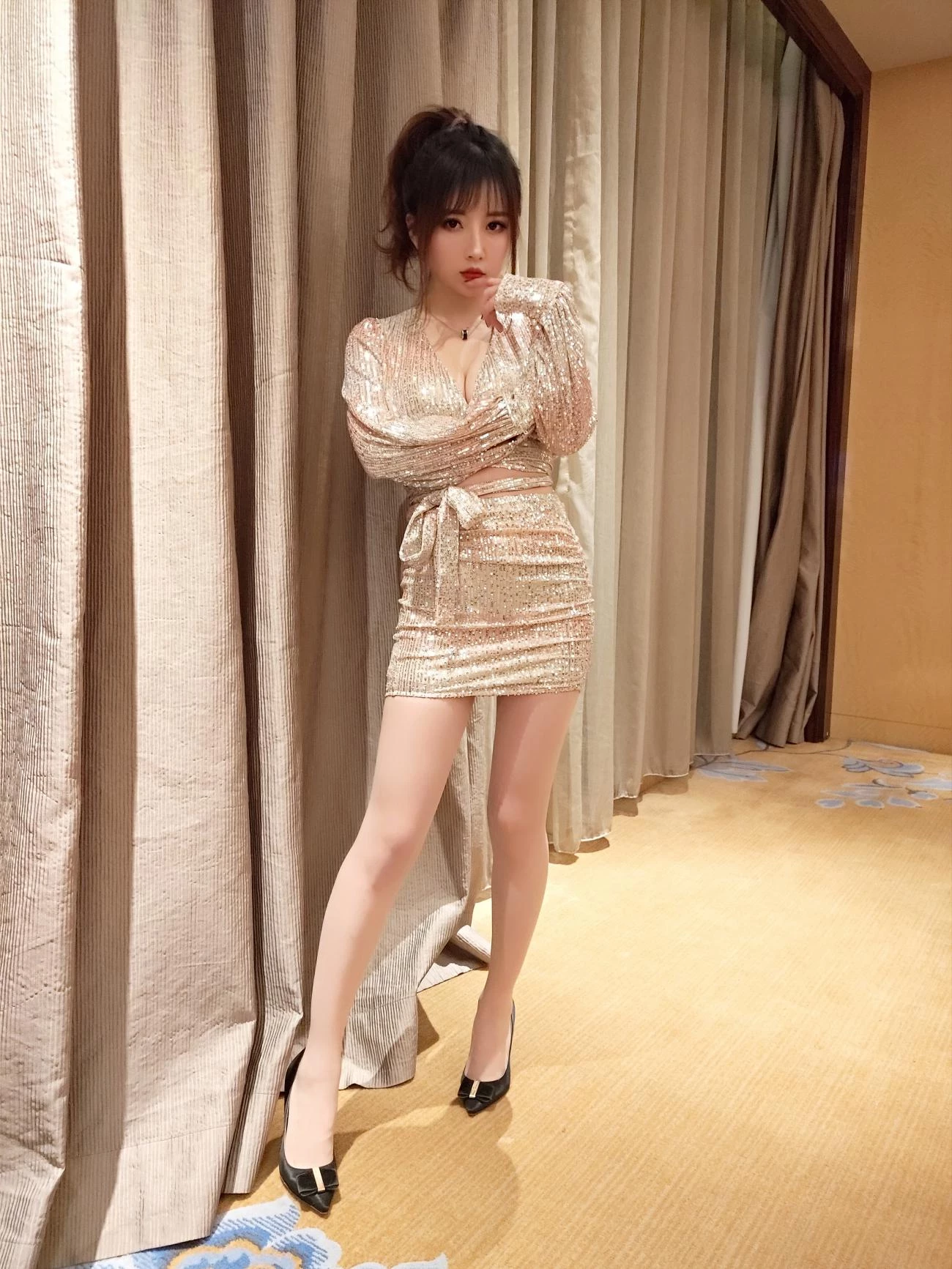 小女巫露娜 亮片裙肉丝(4)