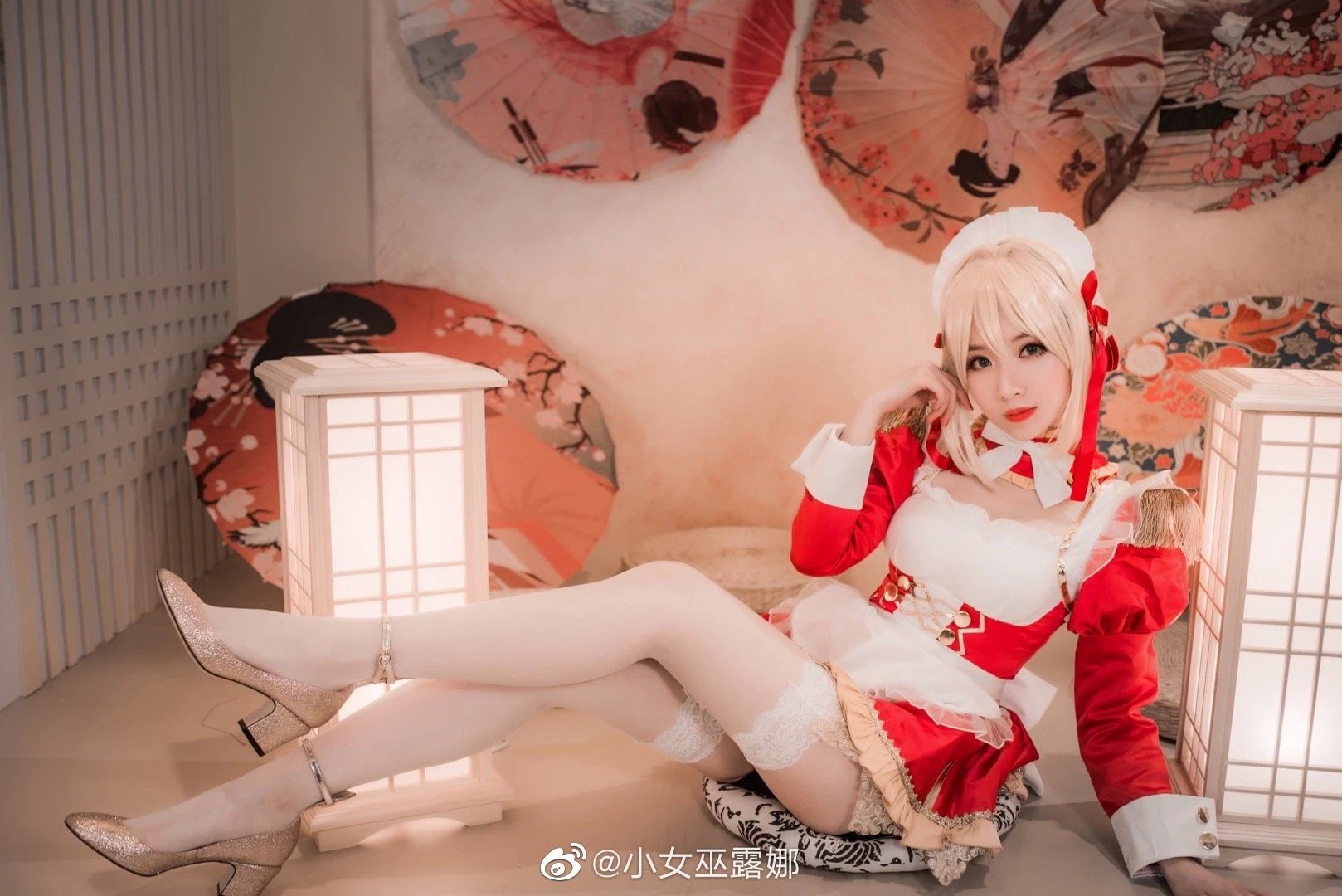 FATE 尼禄·克劳狄乌斯 女仆 @小女巫露娜 (9P)
