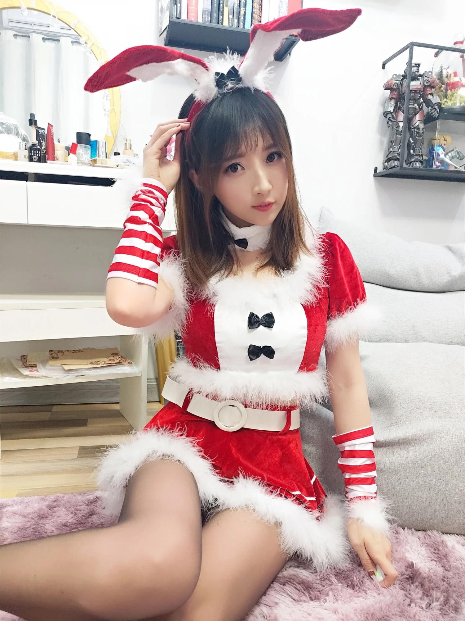 斗鱼主播小女巫露娜 - 圣诞装(5)