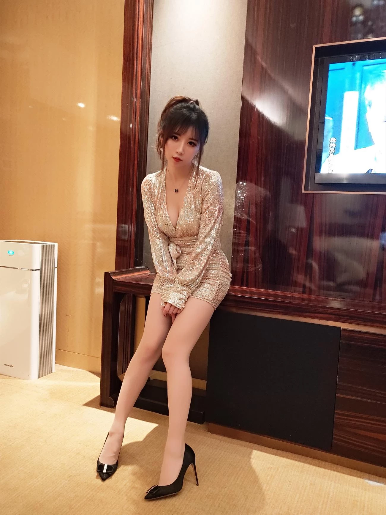 小女巫露娜 亮片裙肉丝(20)